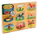 Farm Sound Peg Puzzle