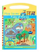 Day at the Zoo Play Scene by Galison/Mudpuppy: Product Image