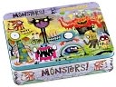 Monsters 100 pc puzzle tin