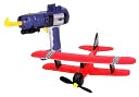 Back Yard Flyer Red Biplane free flight plane by Kid Galaxy: Product Image