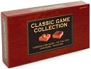 Classic 4 in 1 wood Game Collection-(9x4.5 x 1.5) by Barnes & Noble: Product Image