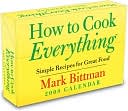 2009 How to Cook Everything Box Calendar