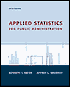 Applied Statistics for Public Administration