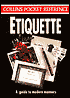 Etiquette by Adriana Hunter: Book Cover