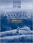 Study Guide, Volume I to accompany Accounting
