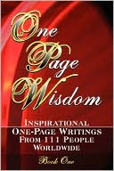 One Page Wisdom. Book One