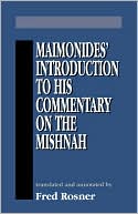 Maimonides Introduction To His