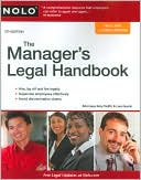 download The Manager's Legal Handbook book