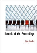 Records Of The Proceedings