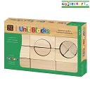 Hardwood Unit Deluxe 76 Piece Block Set by Guidecraft: Product Image