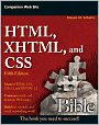 HTML, XHTML, and CSS Bible