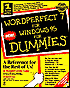 WordPerfect 7 for Windows 95 for Dummies