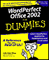 WordPerfect Office 2002 for Dummies