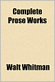 Complete Prose Works