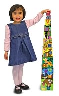 Alphabet Nesting & Stacking Blocks by Melissa & Doug: Product Image
