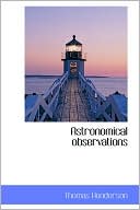 Astronomical Observations