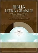 RVR 1960 Hand-Sized Giant Print Reference Bible - Dark Brown and Tan