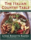 Italian Country Table by Lynne Rossetto Kasper: Book Cover
