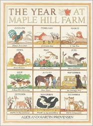 The Year At Maple Hill Farm by Alice Provensen: Book Cover