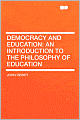 Democracy And Education