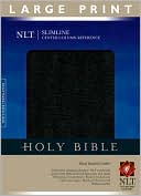 NLT Slimline Center Column Reference Bible: Bonded Black