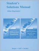 Student's Solutions Manual for Fundamentals of Differential Equations and Fundamentals of Differential Equations with Boundary Value Problems