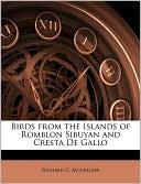 Birds From The Islands Of Romblon Sibuyan And Cresta De Gallo
