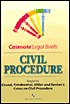 Casenote Legal Briefs: Civil Procedure, Keyed to Cound, Friendenthal, Miller & Sexton, Second Edition