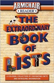 Armchair Reader Extraordinary Book of Lists