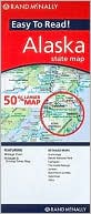 Alaska Easy to Read Map