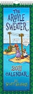 2011 Argyle Sweater, The slimline Wall Calendar