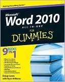 Word 2010 All-in-One For Dummies