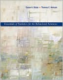 Essentials of Statistics for the Behavioral Sciences