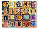 Jumbo Numbers Chunky Puzzle by Melissa & Doug: Product Image