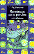 Romances Sans Paroles suivi de Sagesse
