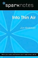 Into Thin Air (SparkNotes Literature Guide Series)
