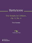 Trio Sonata in E Minor, Op. 3, No. 4