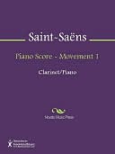 Piano Score - Movement 1