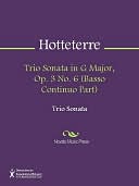 Trio Sonata in G Major, Op. 3 No. 6 (Basso Continuo Part)
