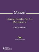 Clarinet Sonata, Op. 14, Movement 2