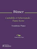 Cantabile et Scherzando - Piano Score