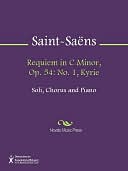 Requiem in C Minor, Op. 54: No. 1, Kyrie