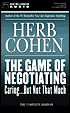 The Game of Negotiating: Caring, but Not Too Much