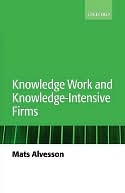 download Knowledge Work and Knowledge-Intensive Firms book