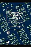 download Elementary Statistics Tables book