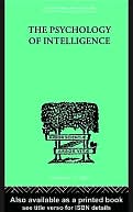 THE PSYCHOLOGY OF INTELLIGENCE