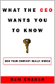 What the CEO Wants You to Know: How Your Company Really Works