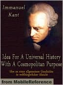 Idea For A Universal History With A Cosmopolitan Purpose