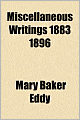 Miscellaneous Writings 1883 1896