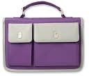 Large Orchid/White Scripture Card Organizer and Bible Cover